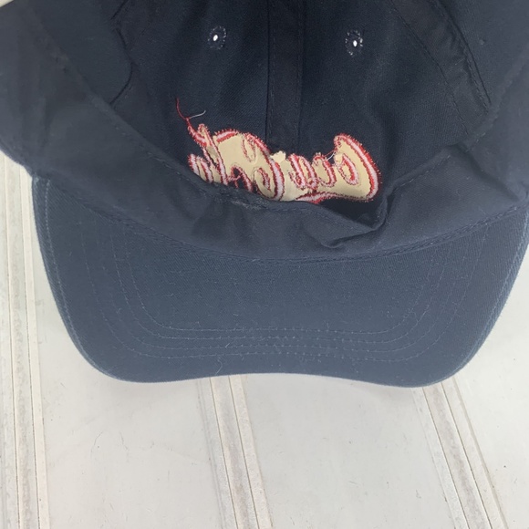 Vintage Coca Cola Baseball Dad Hat Navy Blue Cap - Picture 6 of 8
